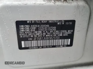 2017 Subaru WRX Limited with VIN JF1VA1J68H9829701, listed as a Copart auction lot 76085124 with 0 mi miles and Salvage Title. Bid and sale history available at carsss.com. Image 14.