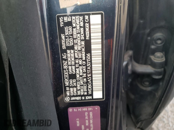 1996 Mercedes-Benz S with VIN WDBGA51E1TA301506, listed as a Copart auction lot 77976114 with 231,309 mi miles and Clean Title. Bid and sale history available at DreamBid. Image 12.