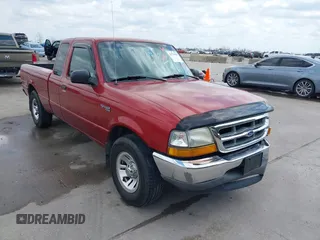 1999 Ford Ranger XLT with VIN 1FTYR14X1XPA65494, listed as a IAAI auction lot 41770450 with 80,418 mi miles. Bid and sale history available at carsss.com. Image 1.