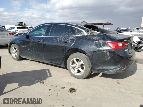 2018 Chevrolet Malibu LS with VIN 1G1ZB5ST8JF291179, listed as a Copart auction lot 47959125 with 219,938 mi miles and Salvage Title. Bid and sale history available at DreamBid. Image 2.