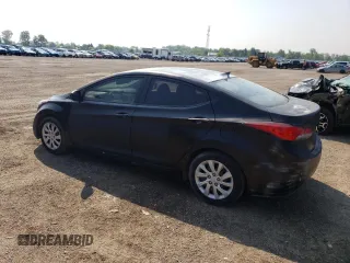 2013 Hyundai Elantra GLS with VIN 5NPDH4AE1DH233633, listed as a Copart auction lot 60449585 with 124,839 mi miles and Clean title. Bid and sale history available at DreamBid. Image 2.