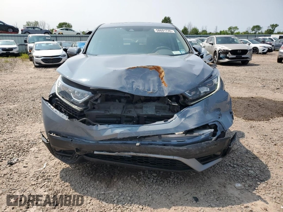 2020 Honda CR-V EX with VIN 2HKRW2H59LH671479, listed as a Copart auction lot 58691735 with 55,391 mi miles and Salvage title. Bid and sale history available at DreamBid. Image 5.