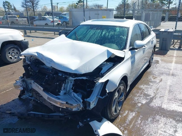 2020 Honda Accord Sedan EX-L with VIN 1HGCV2F59LA028490, listed as a IAAI auction lot 41777121 with 43,629 mi miles. Bid and sale history available at carsss.com. Image 6.