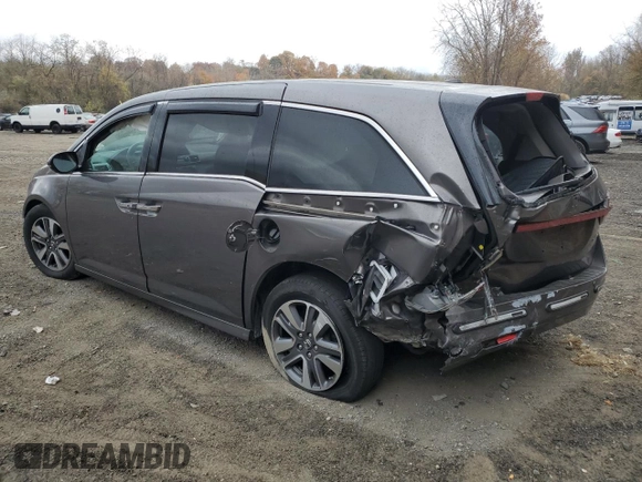 2017 Honda Odyssey Touring с VIN 5FNRL5H99HB013695, выставлен на аукционе Copart как лот 77975504 с пробегом 73 755 миль миль и Списание • Salvage title. История ставок и продаж доступна на DreamBid. Изображение 2.