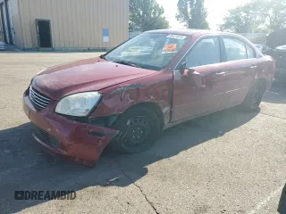 2007 Kia Optima LX z VIN KNAGE123X75088370, wystawiony jako Copart lot #58121015 z przebiegiem 185 395 mil mil oraz Szkoda całkowita • Salvage title. Historia ofert i sprzedaży dostępna na DreamBid. Obrazek 1.