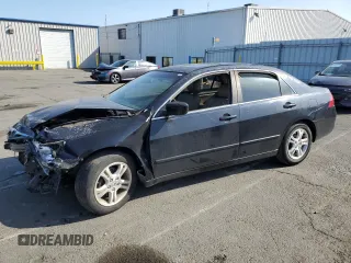 2006 Honda Accord EX-L z VIN 1HGCM568X6A117357, wystawiony jako Copart lot #55397325 z przebiegiem Nie podano mil oraz Szkoda całkowita • Salvage title. Historia ofert i sprzedaży dostępna na DreamBid. Obrazek 1.