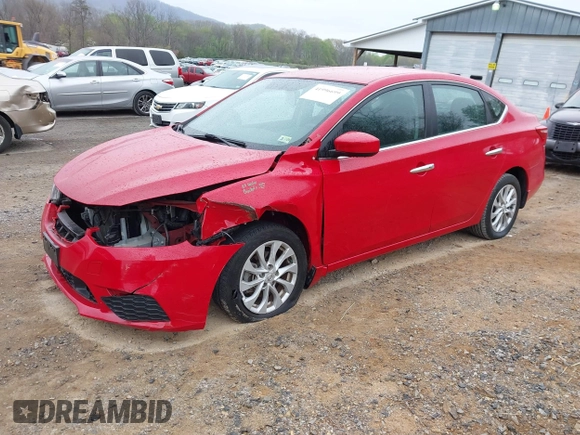 2018 Nissan Sentra S with VIN 3N1AB7AP0JY219764, listed as a IAAI auction lot 41996699 with 23,915 mi miles and . Bid and sale history available at DreamBid. Image 2.