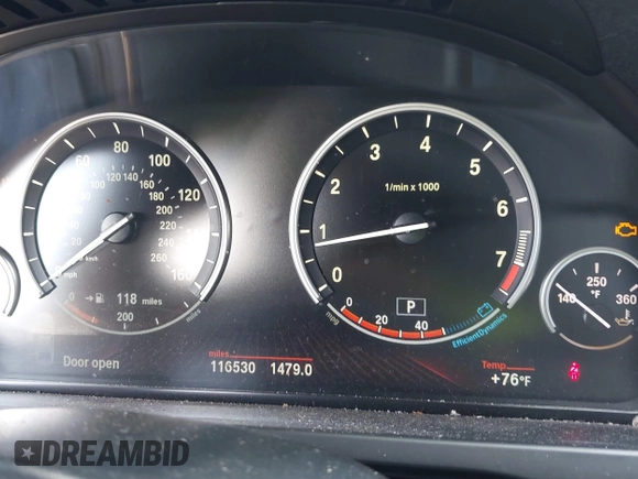 2011 BMW 7 Series 750Li with VIN WBAKB8C55BC852304, listed as a IAAI auction lot 42017467 with 116,530 mi miles. Bid and sale history available at carsss.com. Image 7.