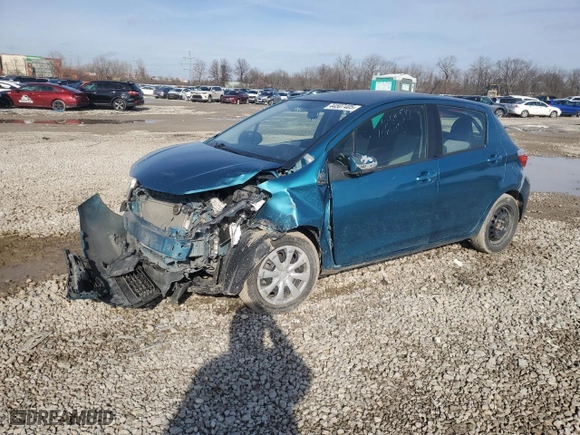 2014 Toyota Yaris L with VIN JTDKTUD36ED584531, listed as a Copart auction lot 44507405 with 122,086 mi miles and Salvage Title. Bid and sale history available at carsss.com. Image 1.