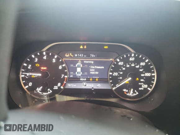 2023 Nissan Frontier S with VIN 1N6ED1CL0PN648535, listed as a Copart auction lot 64853845 with 7,872 mi miles and Salvage title. Bid and sale history available at DreamBid. Image 9.