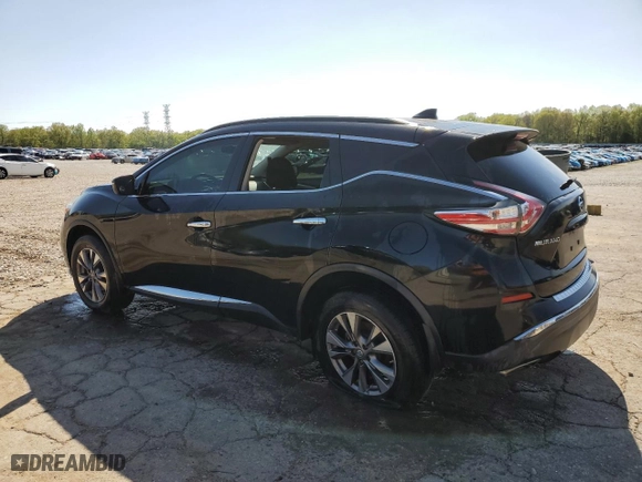 2017 Nissan Murano Platinum with VIN 5N1AZ2MG9HN193689, listed as a Copart auction lot 52199745 with 118,160 mi miles and Salvage Title. Bid and sale history available at carsss.com. Image 2.