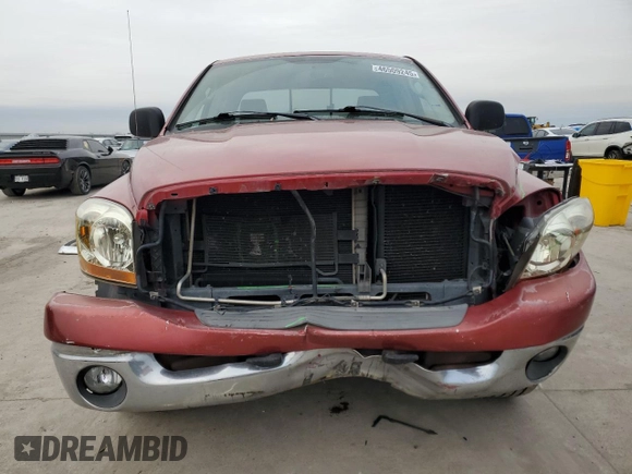 2006 Dodge 1500 SLT with VIN 1D7HA18286S680311, listed as a Copart auction lot 46509245 with 161,550 mi miles and Salvage Title. Bid and sale history available at carsss.com. Image 5.
