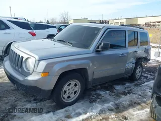 2017 Jeep Patriot Sport with VIN 1C4NJPBA9HD149576, listed as a IAAI auction lot 41646464 with 83,304 mi miles. Bid and sale history available at carsss.com. Image 2.