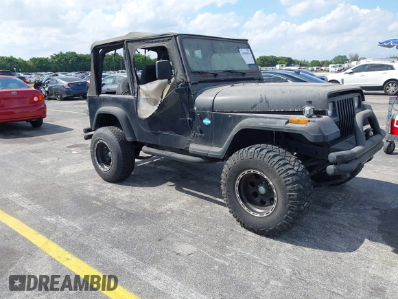 1994 Jeep Wrangler S with VIN 1J4FY19P7RP418580, listed as a IAAI auction lot 41899026 with 196,430 mi miles. Bid and sale history available at carsss.com. Image 1.