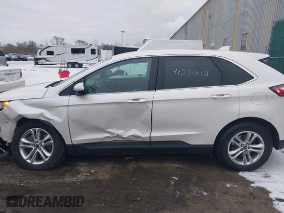 2017 Ford Edge SEL with VIN 2FMPK4J95HBB09864, listed as a IAAI auction lot 41271212 with 76,061 mi miles. Bid and sale history available at carsss.com. Image 14.