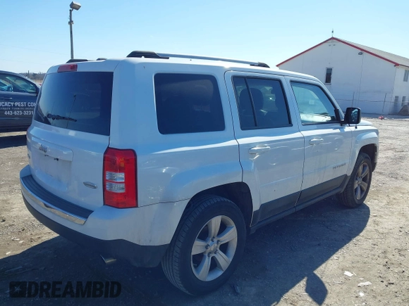 2011 Jeep Patriot Latitude X with VIN 1J4NF4GB7BD258380, listed as a IAAI auction lot 41748759 with 211,040 mi miles and . Bid and sale history available at DreamBid. Image 4.