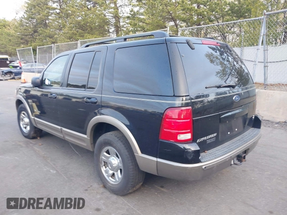 2002 Ford Explorer Eddie Bauer with VIN 1FMZU74W92ZB32879, listed as a IAAI auction lot 39327971 with 128,592 mi miles and . Bid and sale history available at DreamBid. Image 3.
