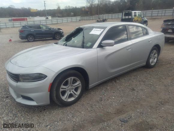2021 Dodge Charger SXT with VIN 2C3CDXBG5MH642871, listed as a IAAI auction lot 41509420 with 100,789 mi miles. Bid and sale history available at carsss.com. Image 22.
