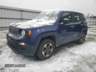 2016 Jeep Renegade Sport with VIN ZACCJBAW1GPD19274, listed as a Copart auction lot 88588485 with 137,613 mi miles and Clean Title. Bid and sale history available at carsss.com. Image 1.