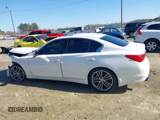 2016 Infiniti Q50 3.0t Premium with VIN JN1EV7AP6GM303835, listed as a IAAI auction lot 41587532 with 90,200 mi miles. Bid and sale history available at carsss.com. Image 15.