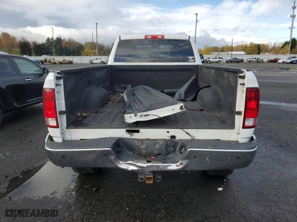 2018 Ram 2500 Tradesman with VIN 3C6UR5HJ6JG287964, listed as a Copart auction lot 80797064 with 135,040 mi miles and Salvage Title. Bid and sale history available at carsss.com. Image 6.