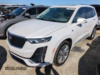 2021 Cadillac XT6 Premium Luxury with VIN 1GYKPCRS9MZ223076, listed as a Copart auction lot 73992904 with 0 mi miles and Non Repairable. Bid and sale history available at carsss.com. Image 1.