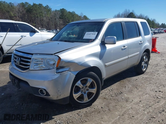 2014 Honda Pilot EX-L with VIN 5FNYF3H79EB008515, listed as a IAAI auction lot 41687048 with 195,830 mi miles and . Bid and sale history available at carsss.com. Image 17.