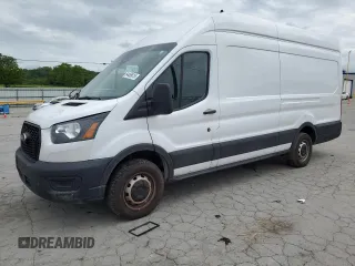 2021 Ford Transit Cargo z VIN 1FTBW3X83MKA74012, wystawiony jako Copart lot #54455615 z przebiegiem Nie podano mil oraz Czysty tytuł • Clean title. Historia ofert i sprzedaży dostępna na DreamBid. Obrazek 1.