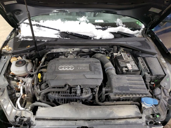 2019 Audi A3 Sedan Premium Plus with VIN WAUJEGFF7K1022548, listed as a Copart auction lot 87591885 with 73,643 mi miles and Salvage Title. Bid and sale history available at carsss.com. Image 11.
