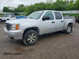 2012 GMC Sierra 1500 SLE with VIN 3GTP2VE70CG262810, listed as a Copart auction lot 57840405 with 194,070 mi miles and Salvage title. Bid and sale history available at DreamBid. Image 1.
