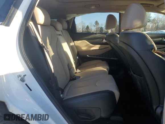 2020 Hyundai Santa Fe SEL with VIN 5NMS3CAA5LH275201, listed as a Copart auction lot 85453704 with 87,400 mi miles and Salvage Title. Bid and sale history available at carsss.com. Image 11.