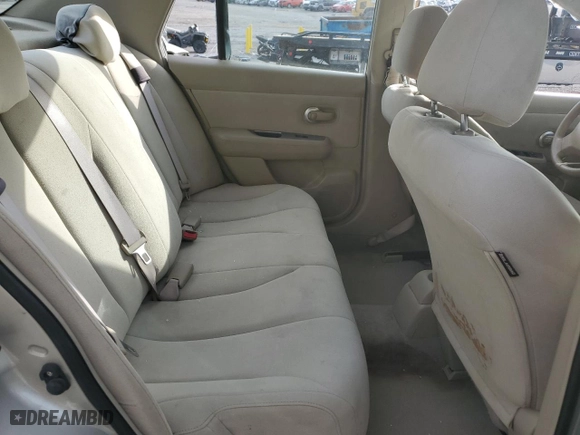 2007 Nissan Versa 1.8 S with VIN 3N1BC11E67L454060, listed as a Copart auction lot 86876104 with 100,485 mi miles and Salvage Title. Bid and sale history available at carsss.com. Image 10.