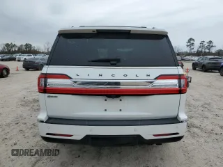 2020 Lincoln Navigator Black Label with VIN 5LMJJ2TT7LEL19771, listed as a Copart auction lot 46167285 with 99,753 mi miles and Salvage title. Bid and sale history available at DreamBid. Image 6.