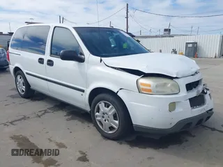 2007 Chevrolet Uplander LS with VIN 1GNDU23117D122690, listed as a IAAI auction lot 41912053 with 161,206 mi miles and . Bid and sale history available at DreamBid. Image 1.