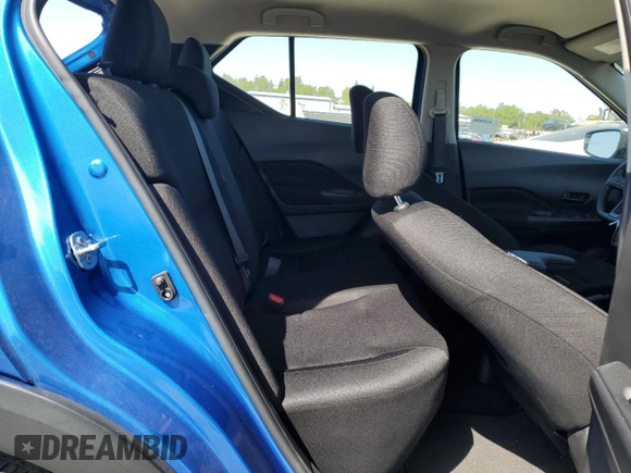 2023 Nissan Kicks S with VIN 3N1CP5BVXPL471071, listed as a Copart auction lot 52956155 with 40,505 mi miles and Salvage Title. Bid and sale history available at DreamBid. Image 11.