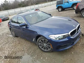 2019 BMW 5 Series 530i with VIN WBAJA5C52KWW14762, listed as a Copart auction lot 86589314 with 36,035 mi miles and Salvage Title. Bid and sale history available at carsss.com. Image 4.