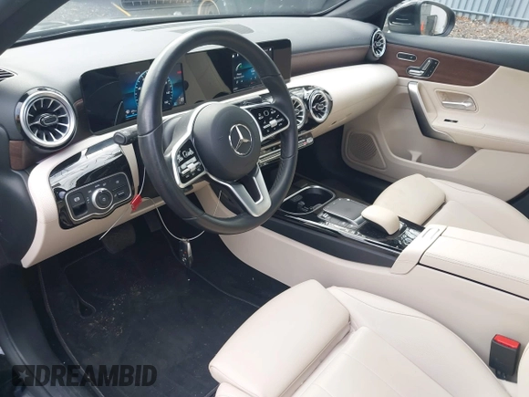2022 Mercedes-Benz A 220 with VIN W1K3G4FB0NJ342113, listed as a IAAI auction lot 42038686 with 42,150 mi miles and . Bid and sale history available at DreamBid. Image 5.
