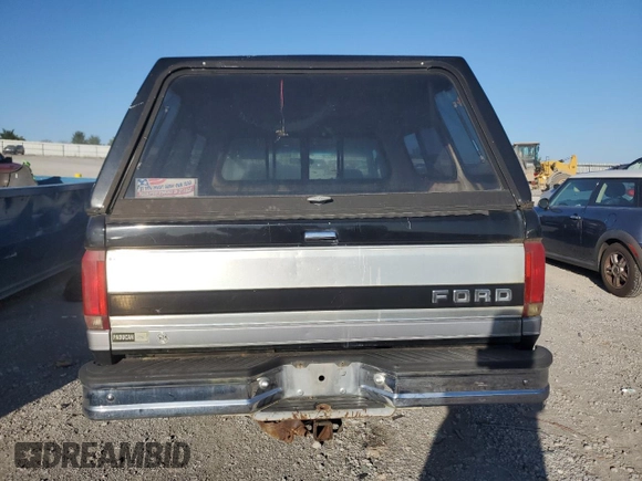 1995 Ford F-150 with VIN 1FTEX14N6SKB67175, listed as a Copart auction lot 73457384 with 292,677 mi miles and Salvage Title. Bid and sale history available at carsss.com. Image 6.