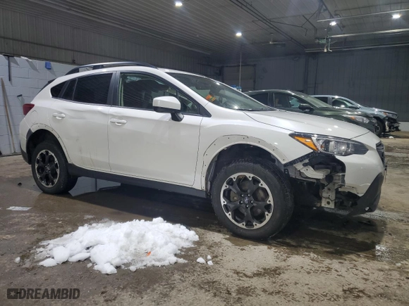 2023 Subaru Crosstrek Premium with VIN JF2GTAPC6P8267751, listed as a Copart auction lot 45866325 with 34,505 mi miles and Salvage Title. Bid and sale history available at carsss.com. Image 4.