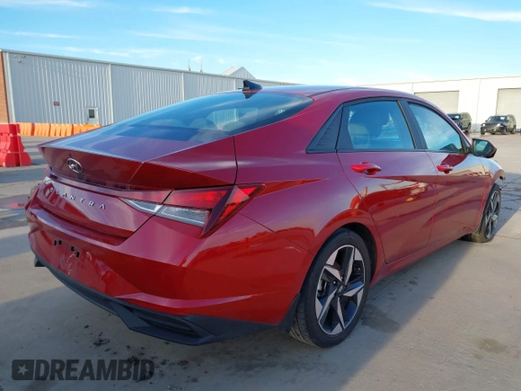 2023 Hyundai Elantra SEL z VIN KMHLS4AG2PU432789, wystawiony jako IAAI lot #41209555 z przebiegiem 24 390 mil mil oraz . Historia ofert i sprzedaży dostępna na DreamBid. Obrazek 4.