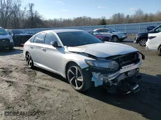 2022 Honda Accord Sedan Sport SE with VIN 1HGCV1F46NA072094, listed as a Copart auction lot 84926134 with 37,126 mi miles and Salvage Title. Bid and sale history available at carsss.com. Image 10.