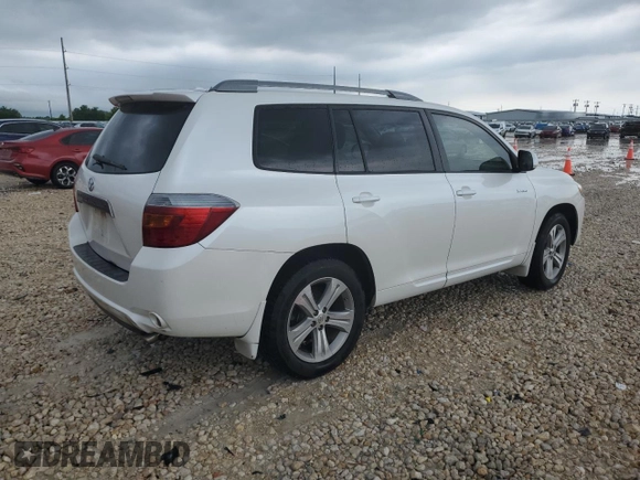 2010 Toyota Highlander Sport with VIN 5TDXK3EH0AS002287, listed as a Copart auction lot 52805395 with 232,357 mi miles and Salvage title. Bid and sale history available at DreamBid. Image 3.