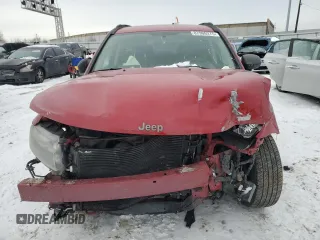 2017 Jeep Compass Sport with VIN 1C4NJCBA6HD166005, listed as a Copart auction lot 87906275 with Not Provided miles and Salvage Title. Bid and sale history available at carsss.com. Image 5.