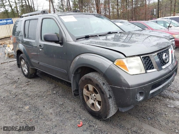 2006 Nissan Pathfinder SE with VIN 5N1AR18U26C676041, listed as a IAAI auction lot 41872718 with 254,585 mi miles. Bid and sale history available at carsss.com. Image 1.