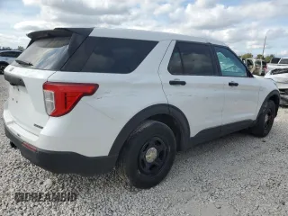 2020 Ford Police Interceptor Utility z VIN 1FM5K8AB1LGD18814, wystawiony jako Copart lot #55381725 z przebiegiem 80 132 mil mil oraz Nie do naprawy. Historia ofert i sprzedaży dostępna na DreamBid. Obrazek 3.