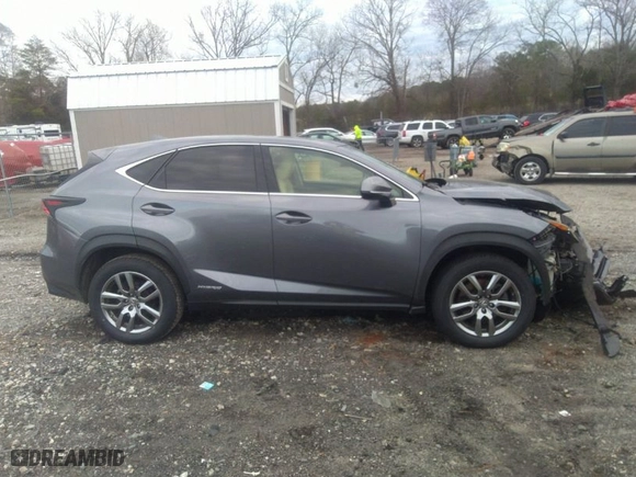 2015 Lexus NX 300h with VIN JTJYWRBZ3F2002482, listed as a IAAI auction lot 41542041 with NaN miles. Bid and sale history available at carsss.com. Image 14.
