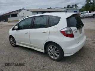 2010 Honda Fit Sport with VIN JHMGE8H44AS026305, listed as a Copart auction lot 52106015 with 0 mi miles and Salvage Title. Bid and sale history available at carsss.com. Image 2.