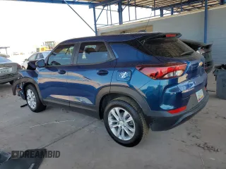 2021 Chevrolet TrailBlazer LS with VIN KL79MMS26MB112567, listed as a Copart auction lot 66202914 with 24,435 mi miles and Salvage Title. Bid and sale history available at DreamBid. Image 2.