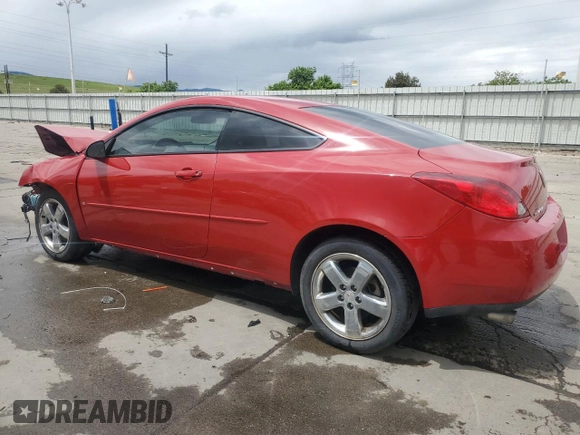 2006 Pontiac G6 GT with VIN 1G2ZH158664144243, listed as a Copart auction lot 57622335 with 104,684 mi miles and Salvage title. Bid and sale history available at DreamBid. Image 2.