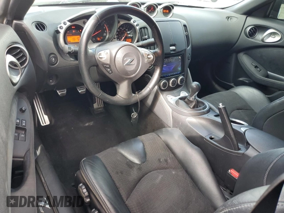 2014 Nissan 370Z Touring with VIN JN1AZ4EH6EM630690, listed as a Copart auction lot 43939795 with 66,797 mi miles and Salvage Title. Bid and sale history available at carsss.com. Image 8.